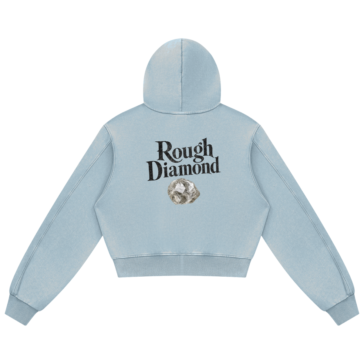 Women's Mineral Wash Full Zip Hoodie