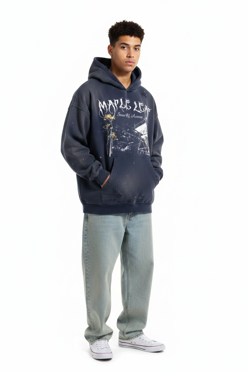 Men's Graphic Long Sleeve Hoodie