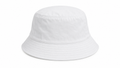 Blank white bucket hat