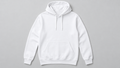 Blank white Gildan Heavy Blend hoodie ready for custom printing