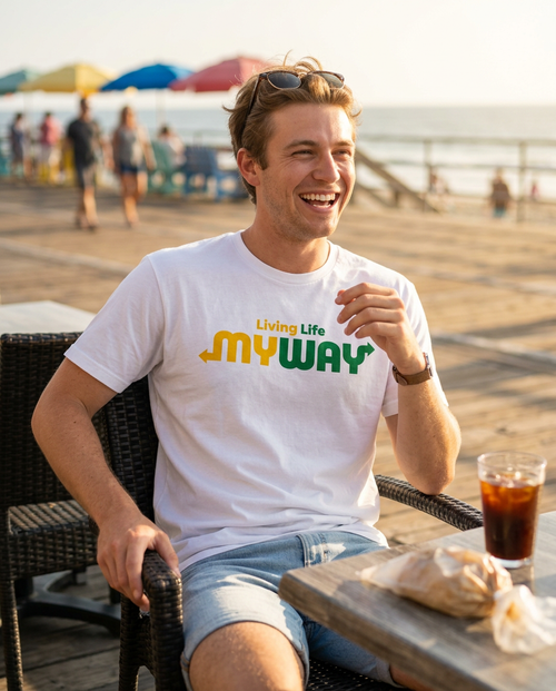 Living Life My Way Unisex T-Shirt - lifestyle photo