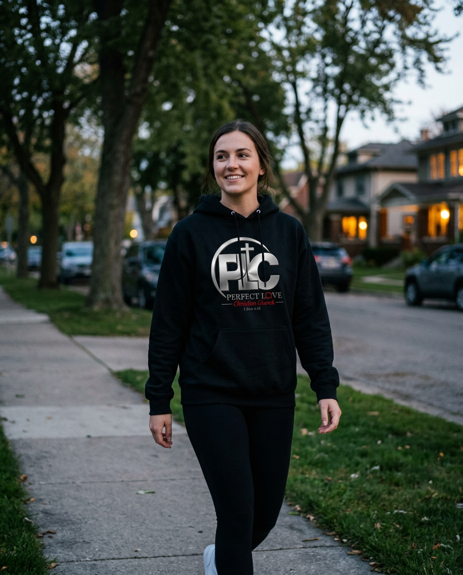 PLCC R2L Blended Hoodie (Silver) - lifestyle photo