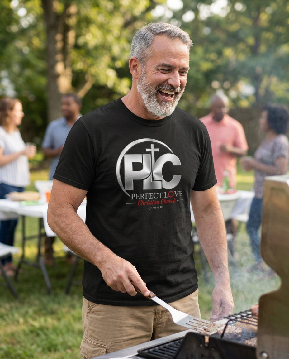 PLCC R2L 50/50 T-Shirt (Silver Logo) - lifestyle photo