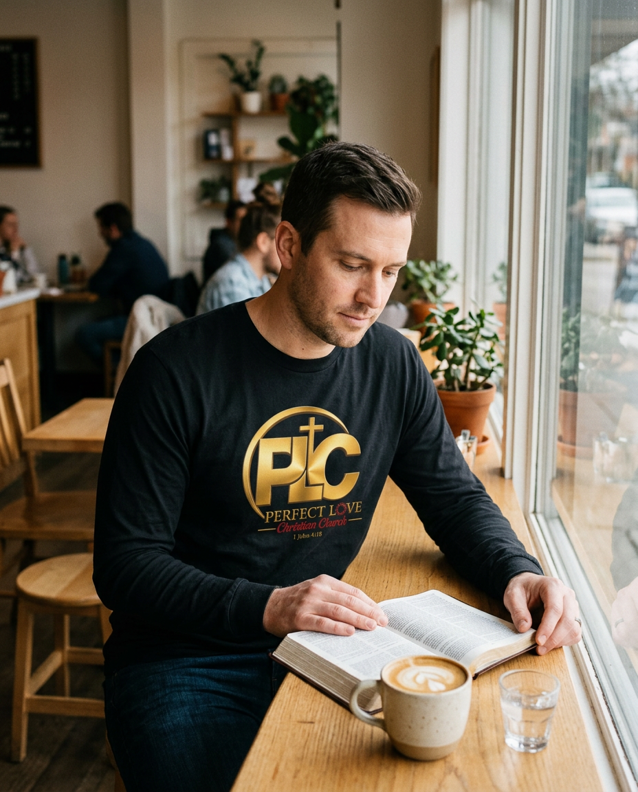 PLCC R2L Long Sleeve T-Shirt (Gold Logo) - lifestyle photo