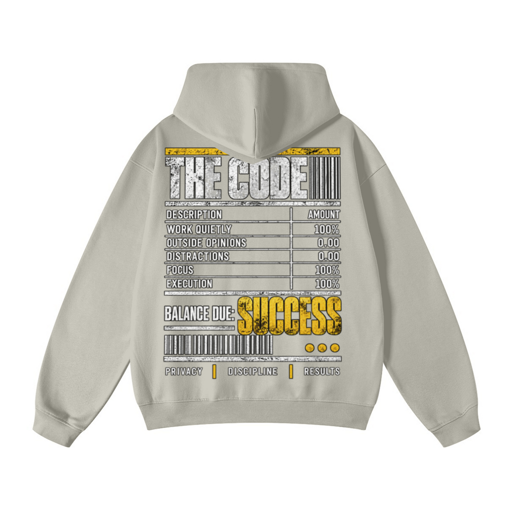 445GSM Unisex Fall&Winter Loopback Hoodie Sand