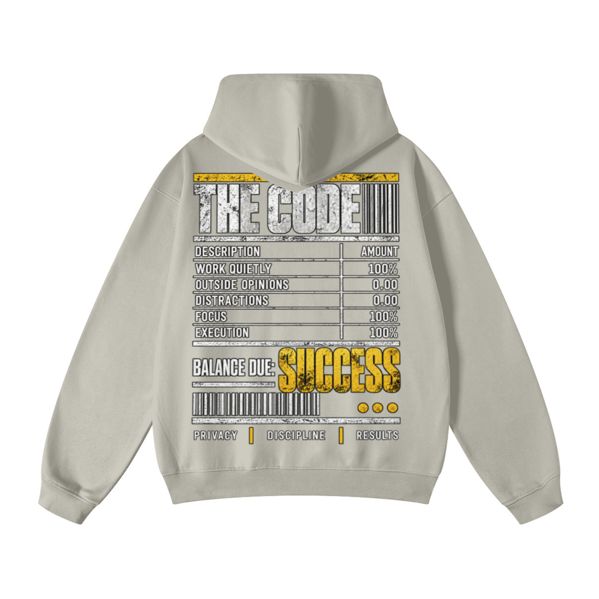 445GSM Unisex Fall&Winter Loopback Hoodie Sand