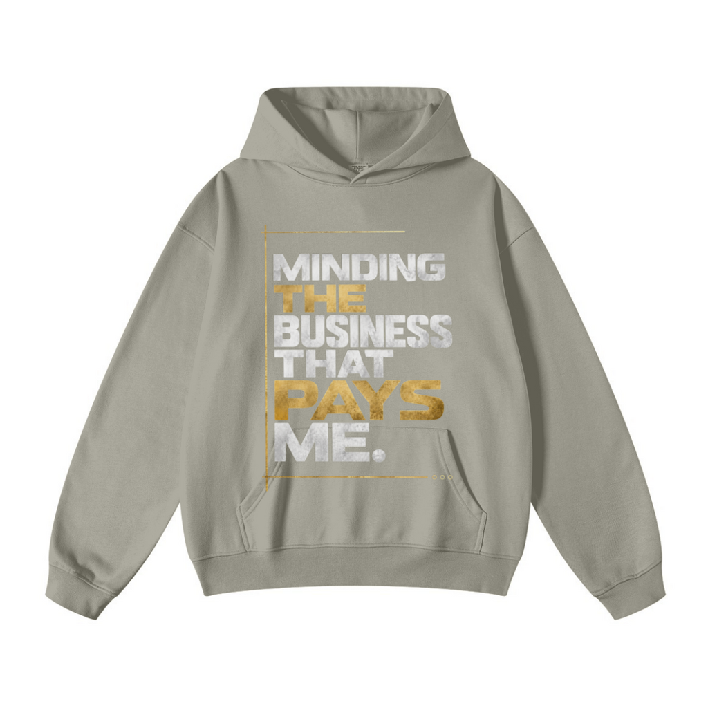 445GSM Unisex Fall&Winter Loopback Hoodie Camel