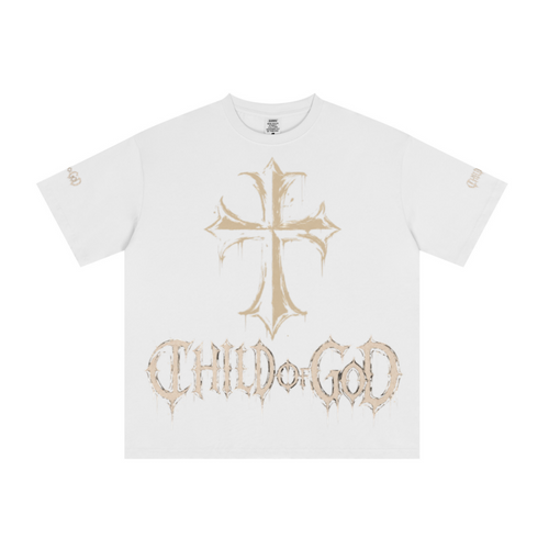 235GSM Men's Low-Shrink Cool-Touch Cotton T-Shirt  White