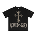 235GSM Men's Low-Shrink Cool-Touch Cotton T-Shirt Black
